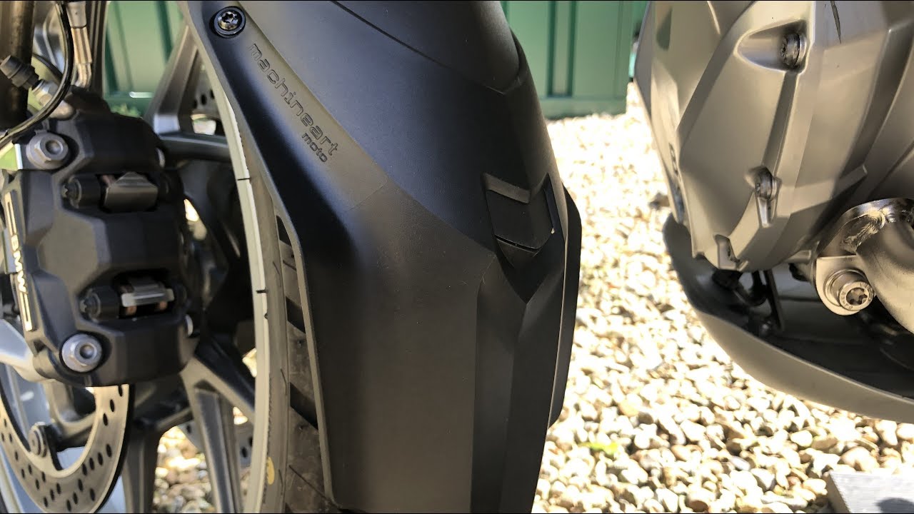 Fitting the Mudsling and Avant to the BMW  R1250GS