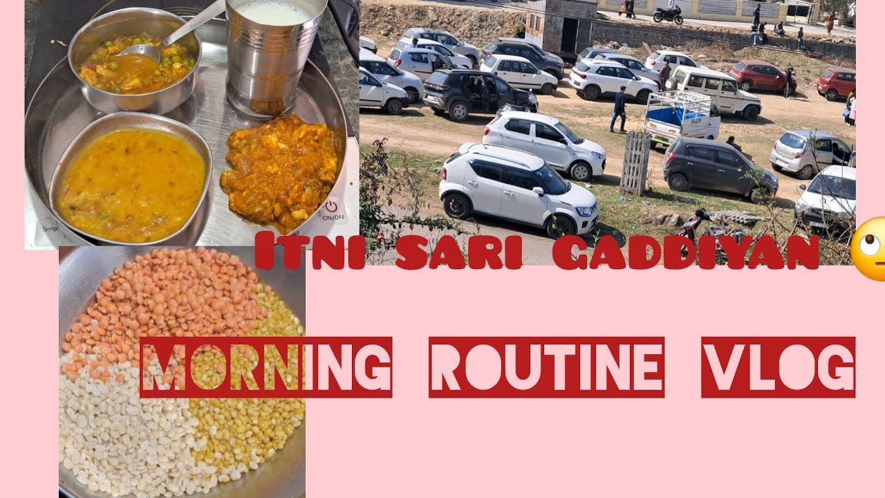 Morning 🌄 routine vlog || subh itni sari gaddiyan kesi || sundernagar #BBMBcolonylife