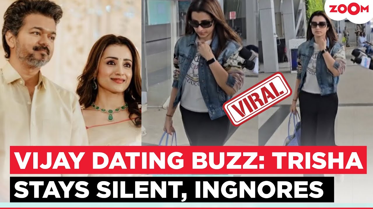 Trisha Krishnan's FIRST public appearance amid dating buzz with Thalapathy Vijay; IGNORES paps!
