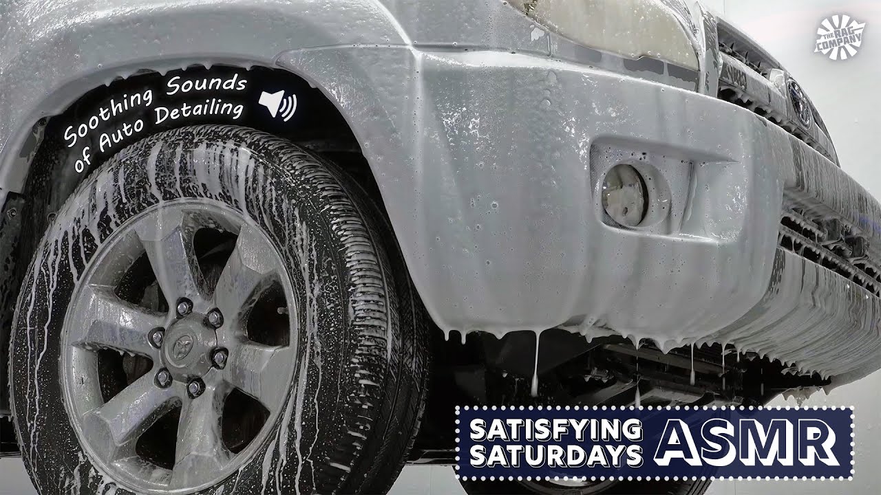 ASMR Foam Wash of a Dirty, Freshly-Transported V8 Toyota 4Runner | Satisfying Saturdays (ASMR)