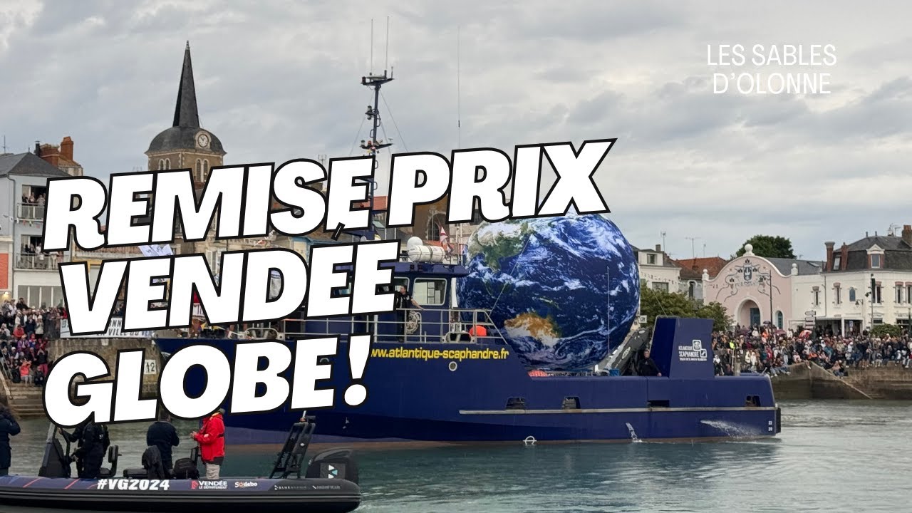 LIVE Remise des prix du Vendée Globe, en direct depuis les Sables d'Olonne #voile  #vendeeglobe