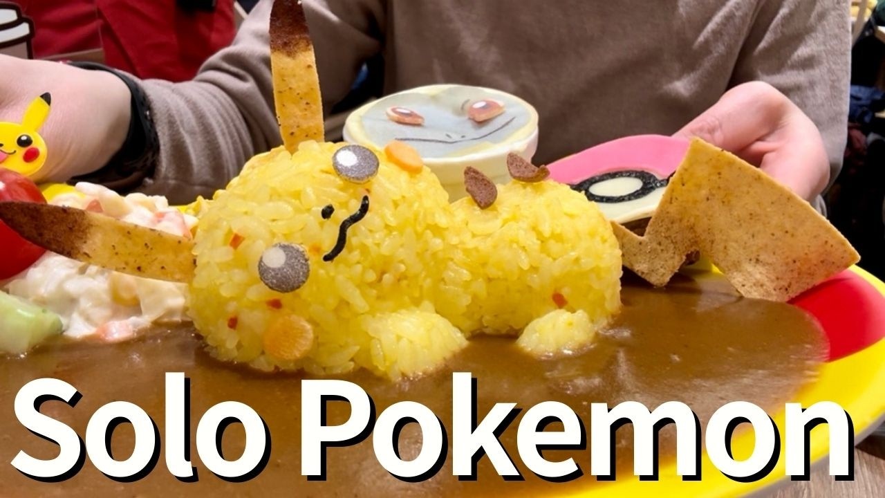 🇯🇵A Real Solo Katu for a Japanese salaryman:Pokémon Cafe.