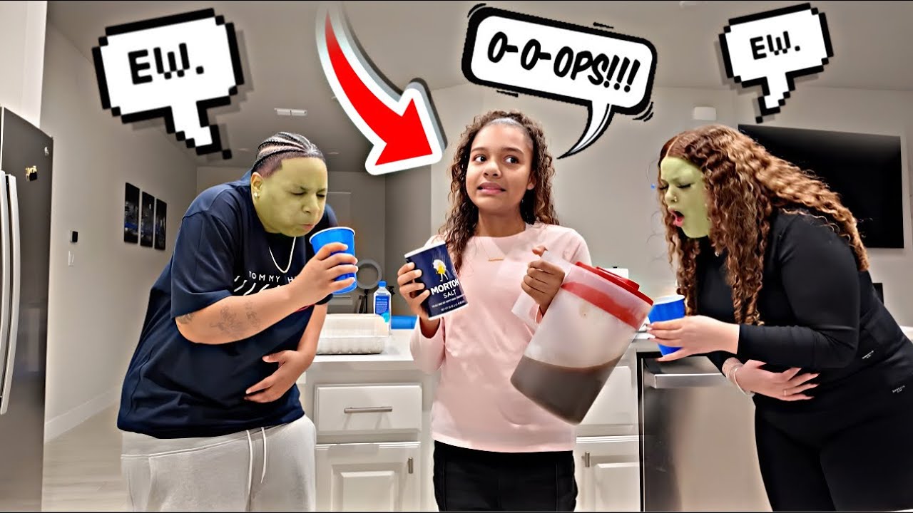 Насыпаю «соль» 🧂 в родительский «Кул-эйд»!! *ОЧЕНЬ УМОРИТЕЛЬНО*