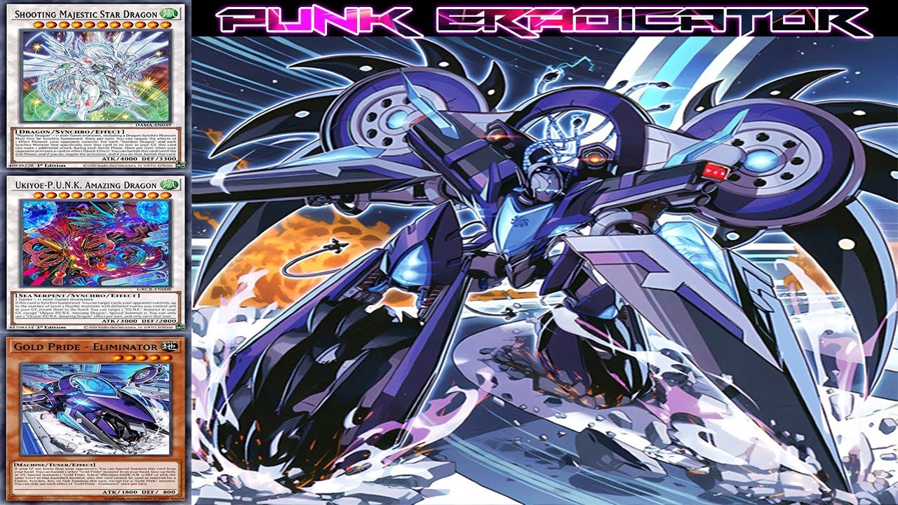 Gold Pride Punk Deck October 2024-yugioh master duel