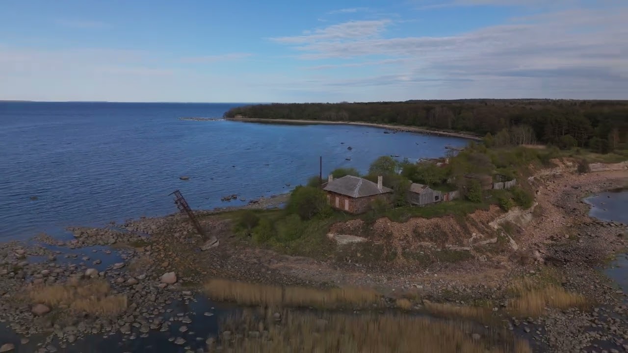 Secret Beach in Suurupi and upper lighthouse