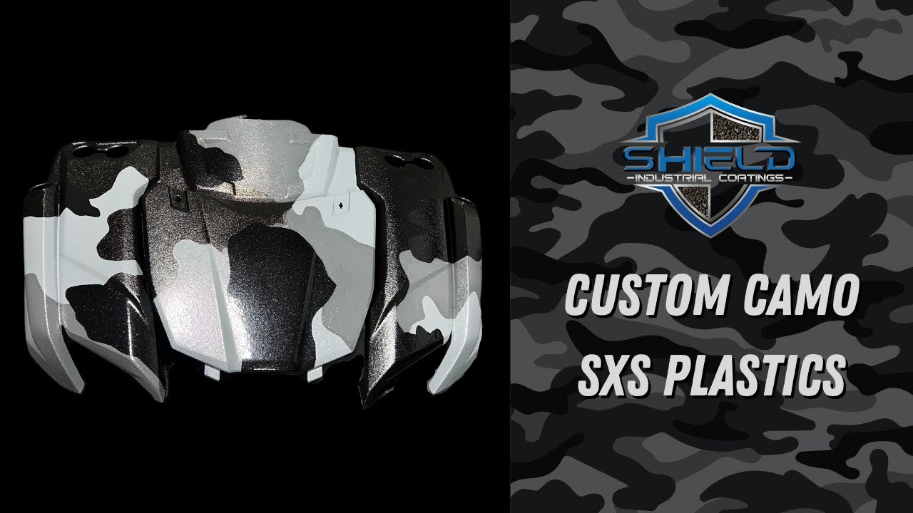 Custom Camo Bedliner on SXS!
