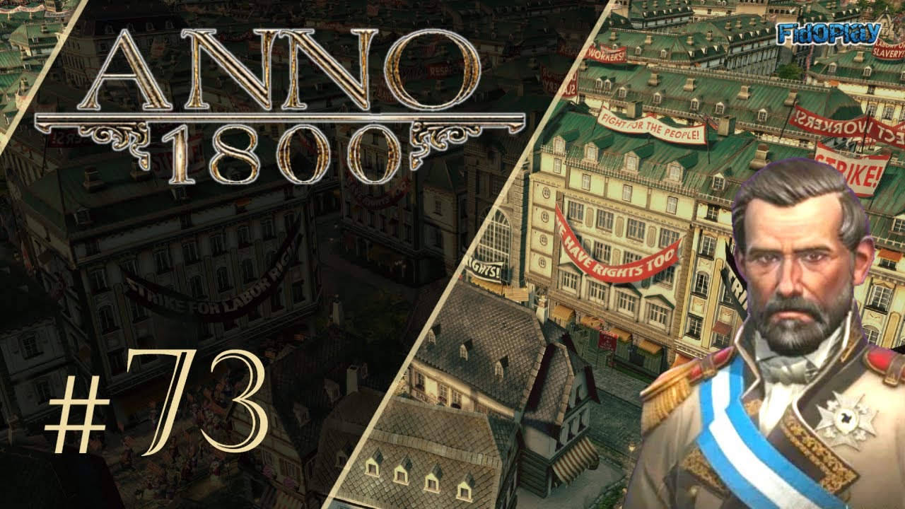 📌 ANNO 1800 #73 - Llegan nuevos inversores a la ciudad (Gameplay Español) - [FidoPlay]