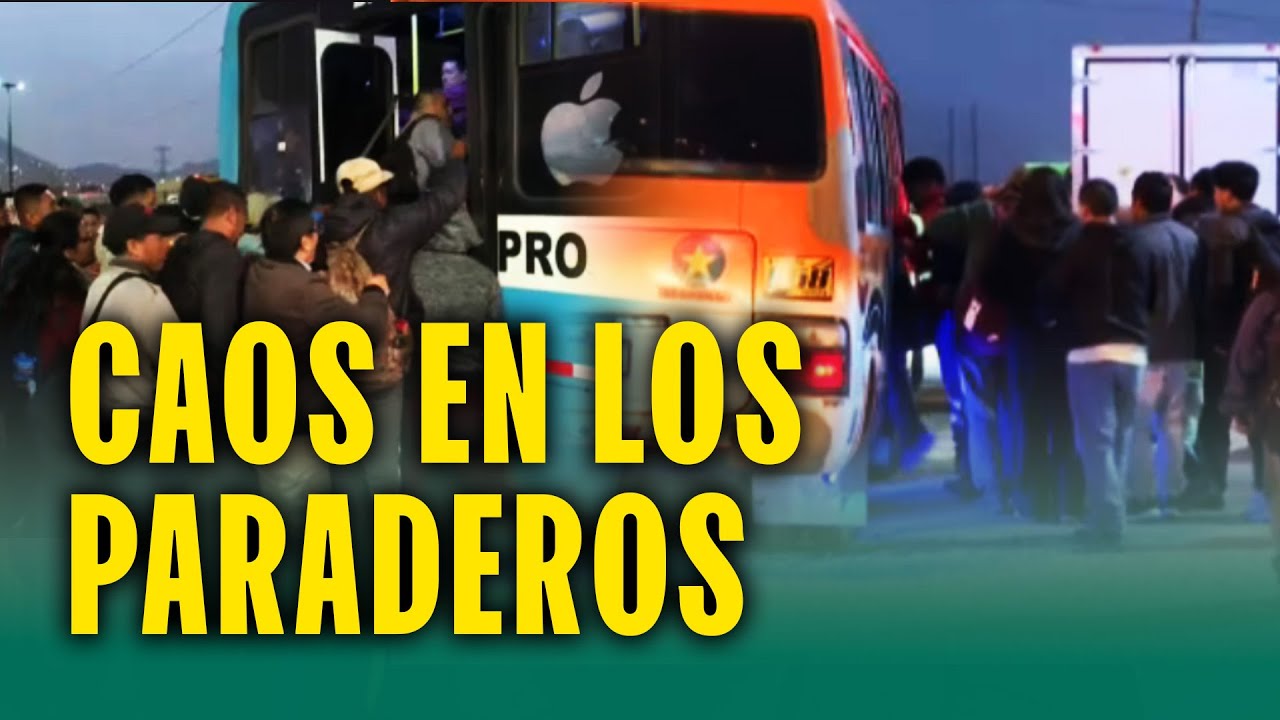 ¡No alcanza ni una persona más en los buses! La mayoría de empresas no sale por protesta