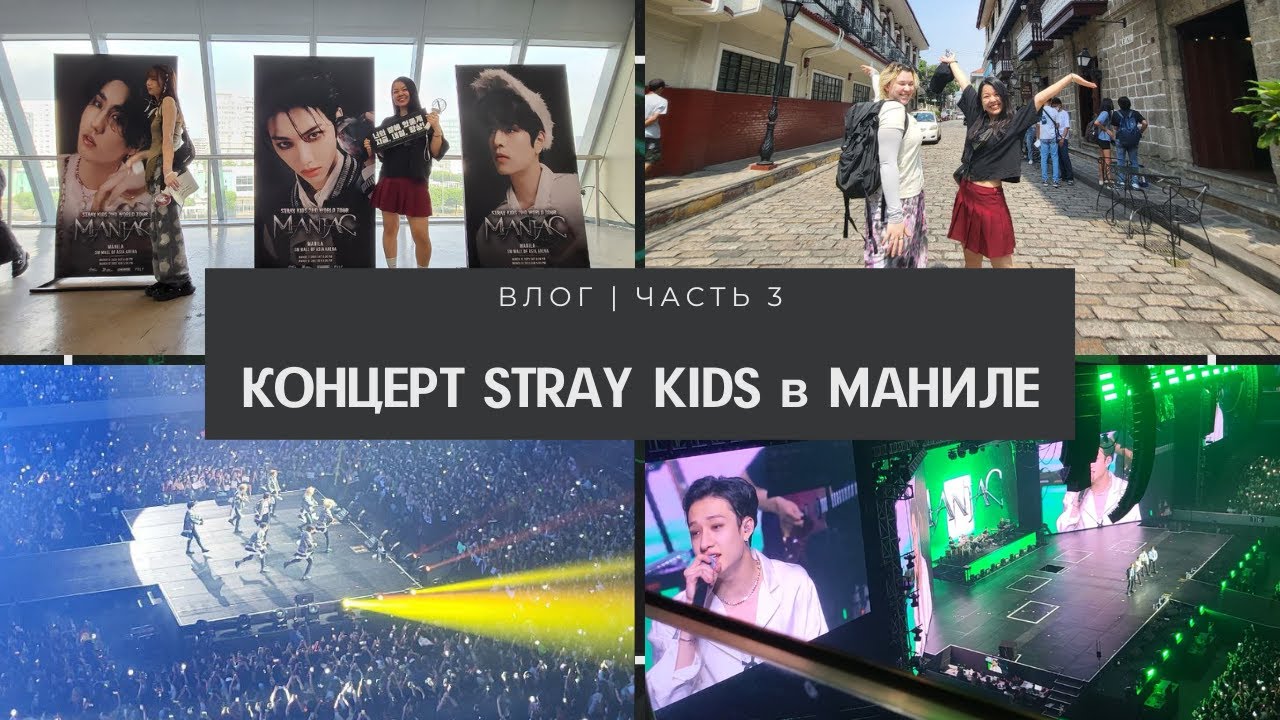 ВЛОГ про концерт Stray Kids pt. 3 | Второй день