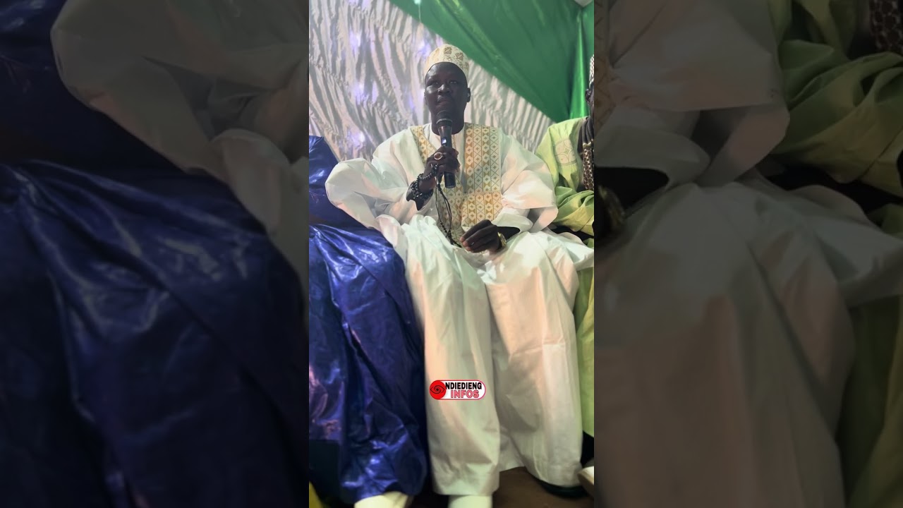 Temps fort du Ziara : Le message puissant de Baye Cheikh Tidiane Mbodji