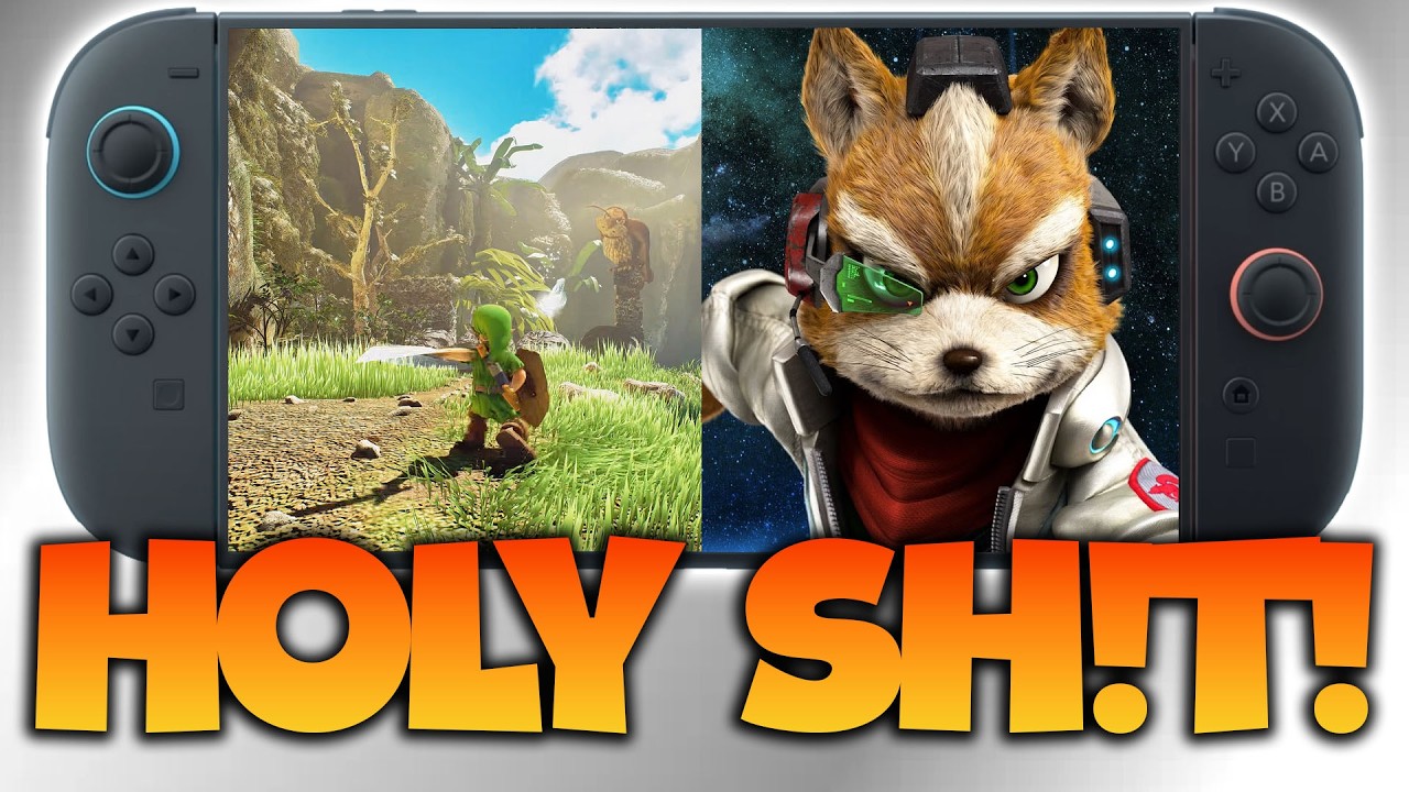 Ocarina of Time Remake, Star Fox, and 3D Mario Just LEAKED for Switch 2!