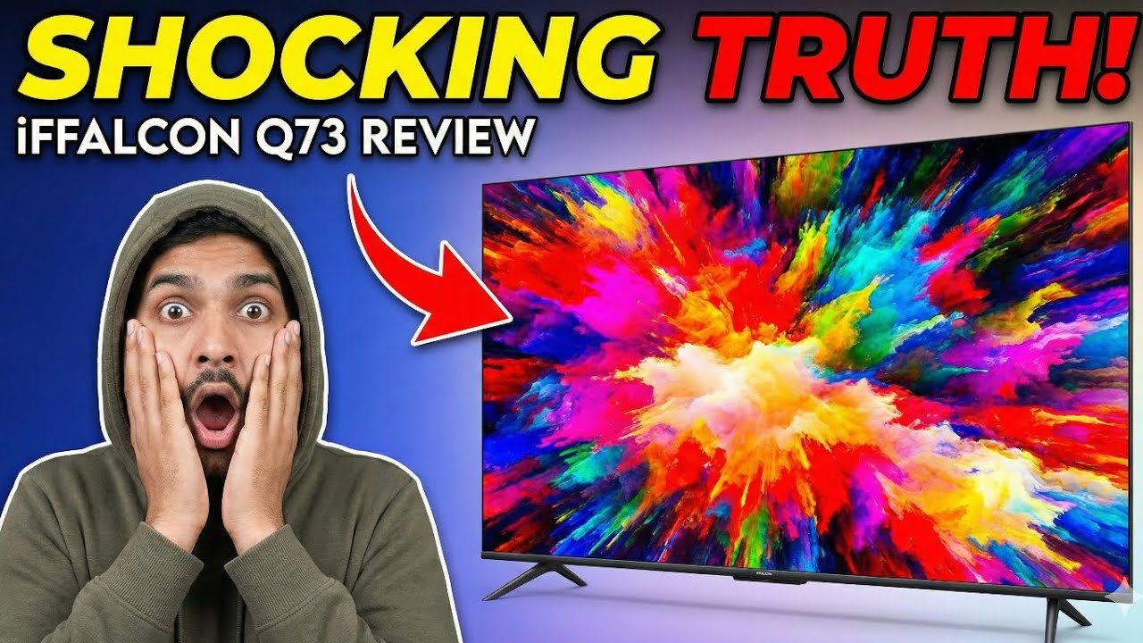 Iffalcon 43 inch 4k tv q73 😲 | Iffalcon qled Q73 4k review 