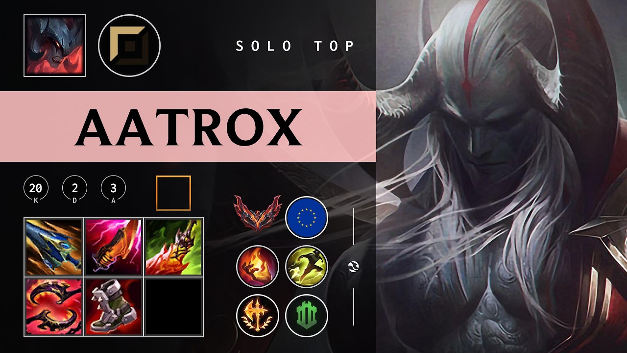 Aatrox Top vs Irelia - EUW Grandmaster Patch 26.03