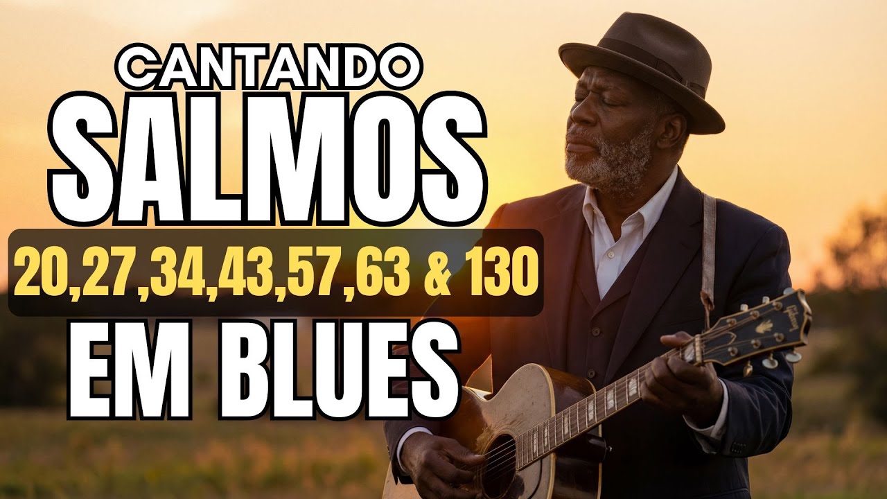 Salmos 20, 27, 34, 43,57,63 e 130 – Blues Gospel da Fé Que Busca Socorro, Refúgio, Presença e Perdão