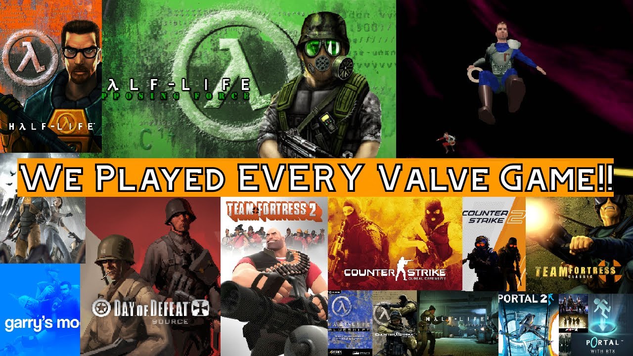 We Played EVERY VALVE Game!