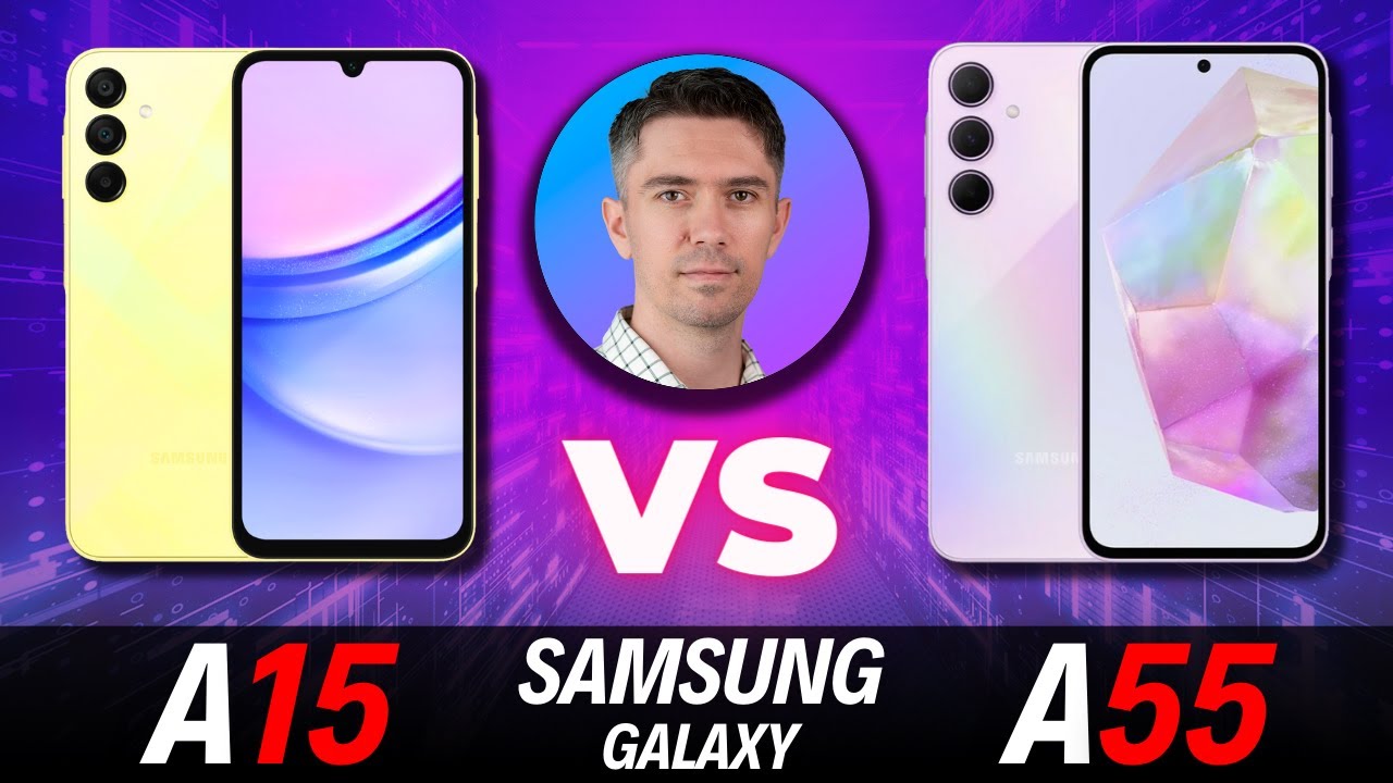 Galaxy A15 vs Galaxy A55 - Czy Dawid ma szanse z Goliatem?!