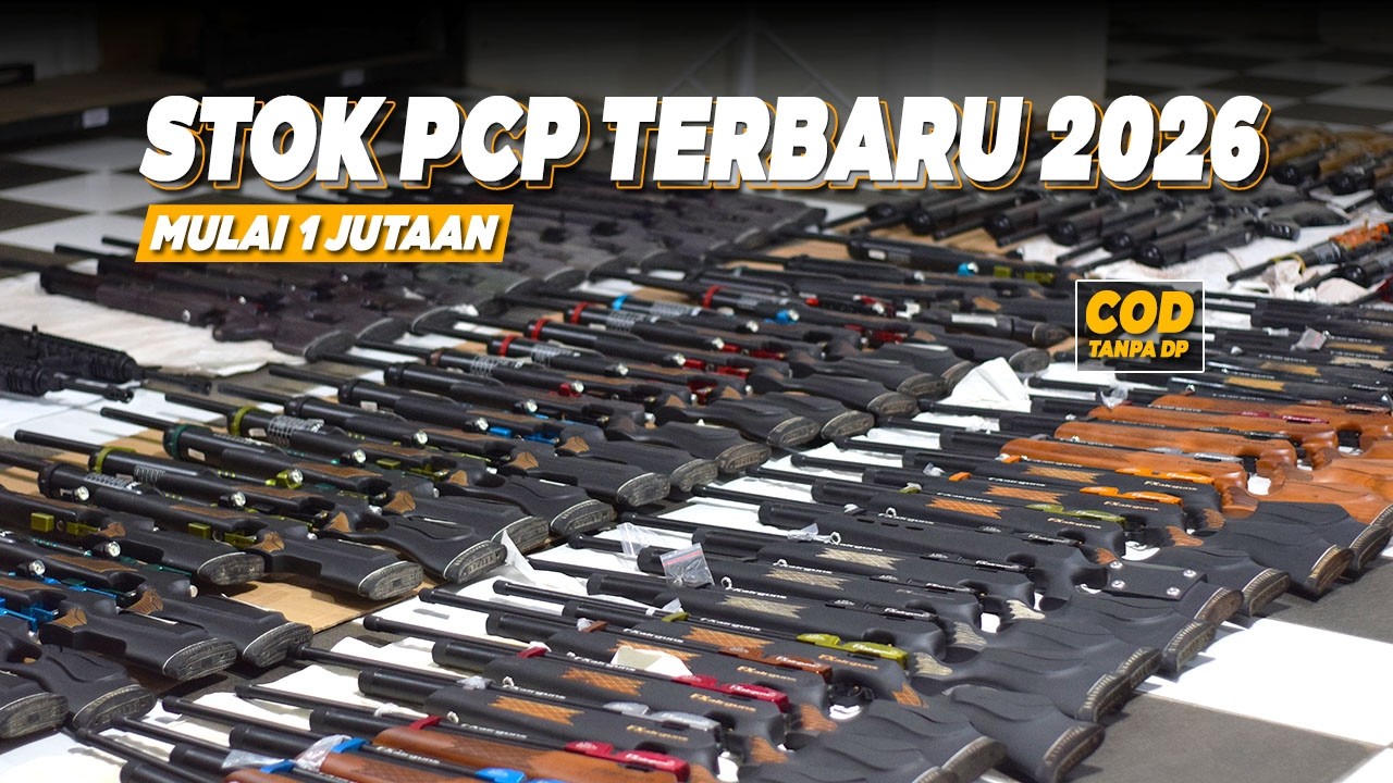 STOK PCP TERBARU PROMO APRIL SALE 1 JUTAAN !! UPDATE HARGA SENAPAN ANGIN PCP BOCAP TERBARU 2026