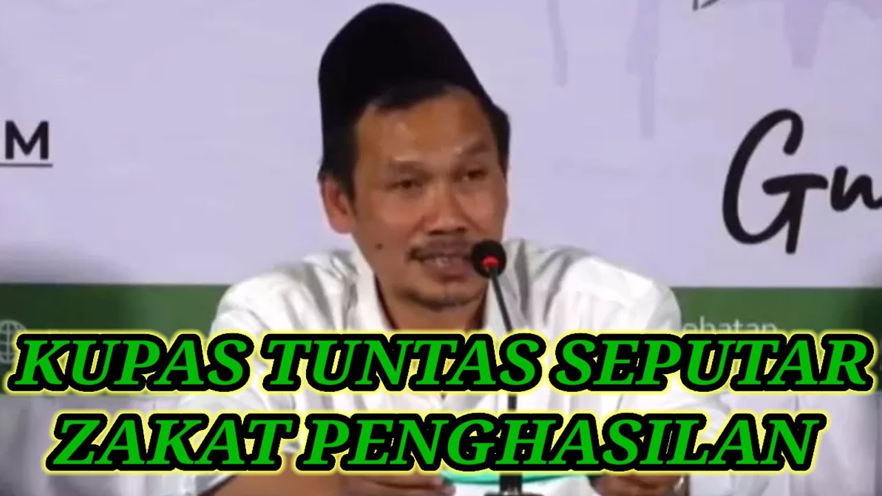 Gus Baha - Yang diwajibkan zakat profesi
