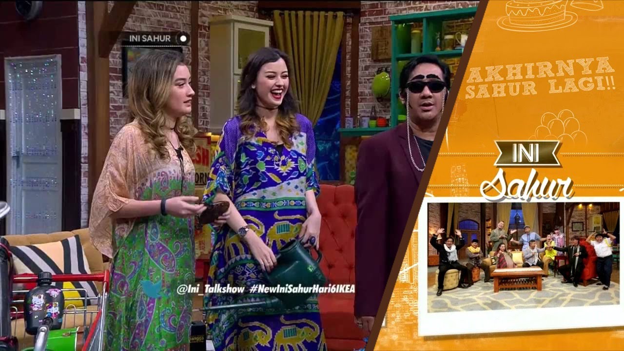 Ini Sahur 11 Juni 2016 Part 6/8 - Kimberly Ryder dan Natasha Ryder