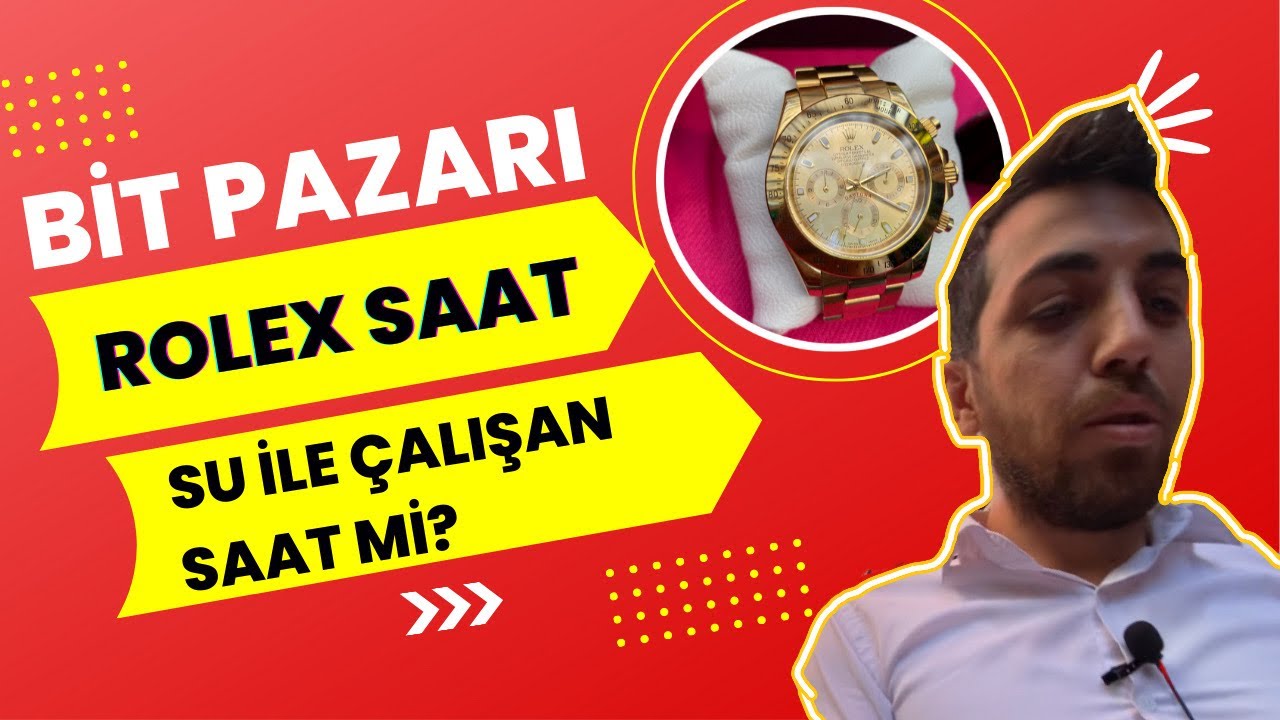 BİT PAZARI EMİNÖNÜ - 500₺ ROLEX Mİ ?