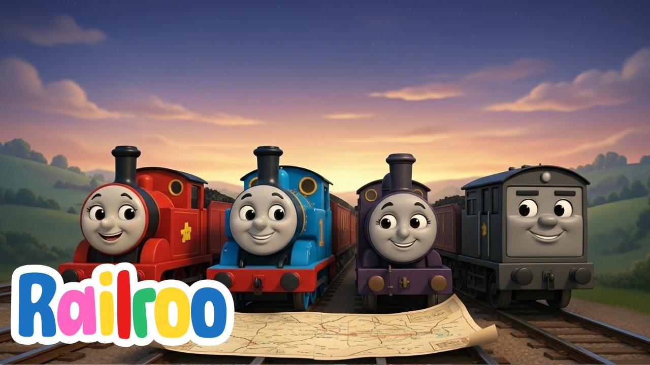 Toby and the Map of Missing Miles | A Smart Train Adventure About Problem-Solving 🚂🗺️✨
