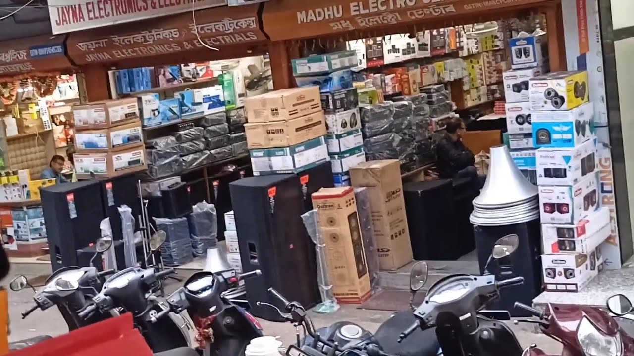 Electronic & DJ Wholesale Market in Guwahati || Guwahati, Lakhtokia Market