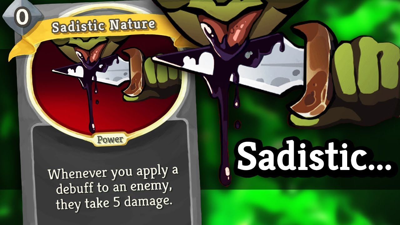 I made Sadistic Nature shine. | Ascension 20 Silent Run | Slay the Spire