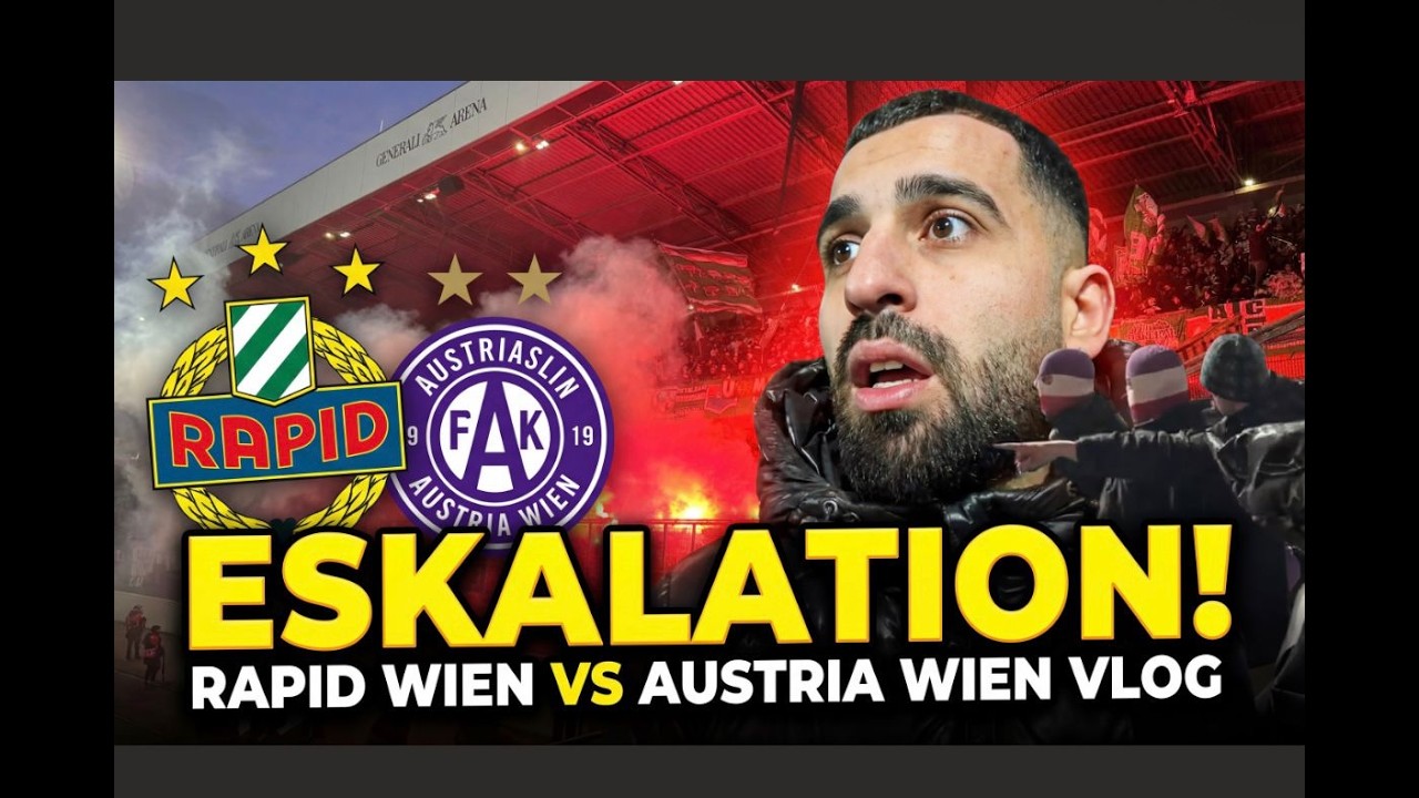 AUSTRIA WIEN vs RAPID WIEN !KRIMI !
