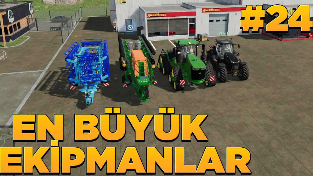 YENİ EKİPMANLARA BÜYÜK YATIRIM YAPTIK | FARMİNG SİMULATOR 2022 | fs 22 öğretici oynanış