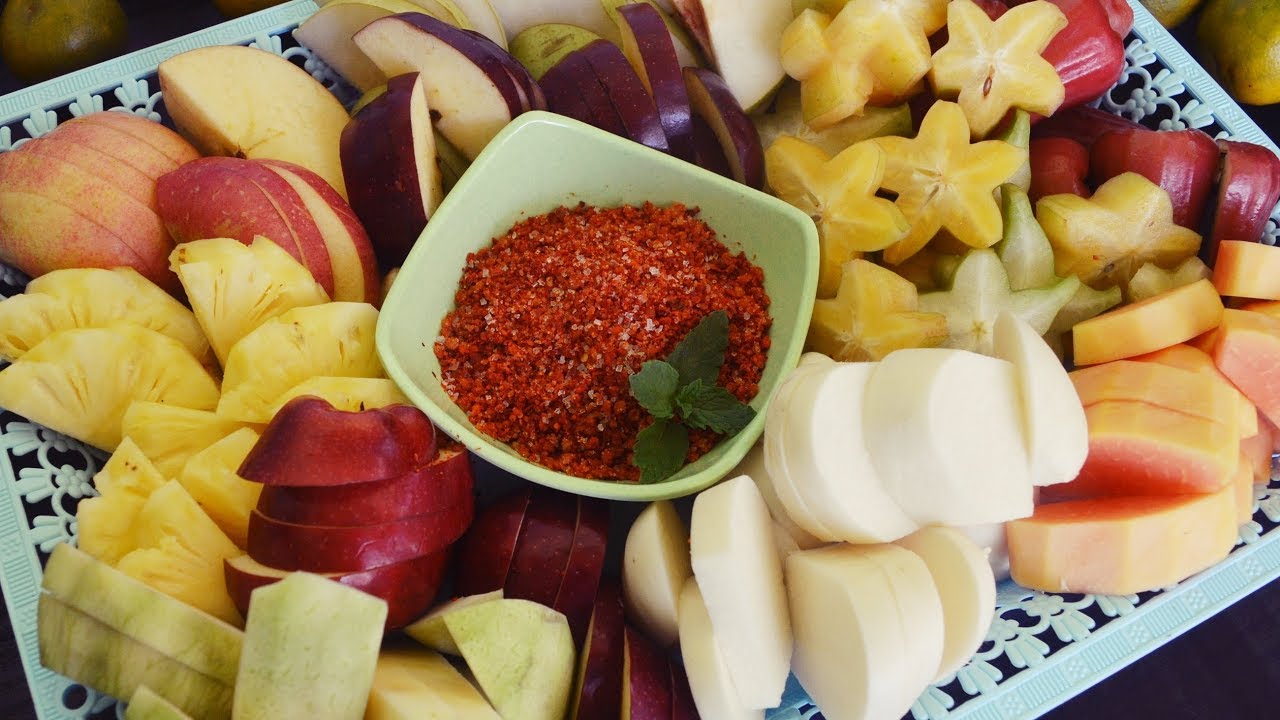 Rujak Buah Bumbu Kering Ala Rujak Bangkok