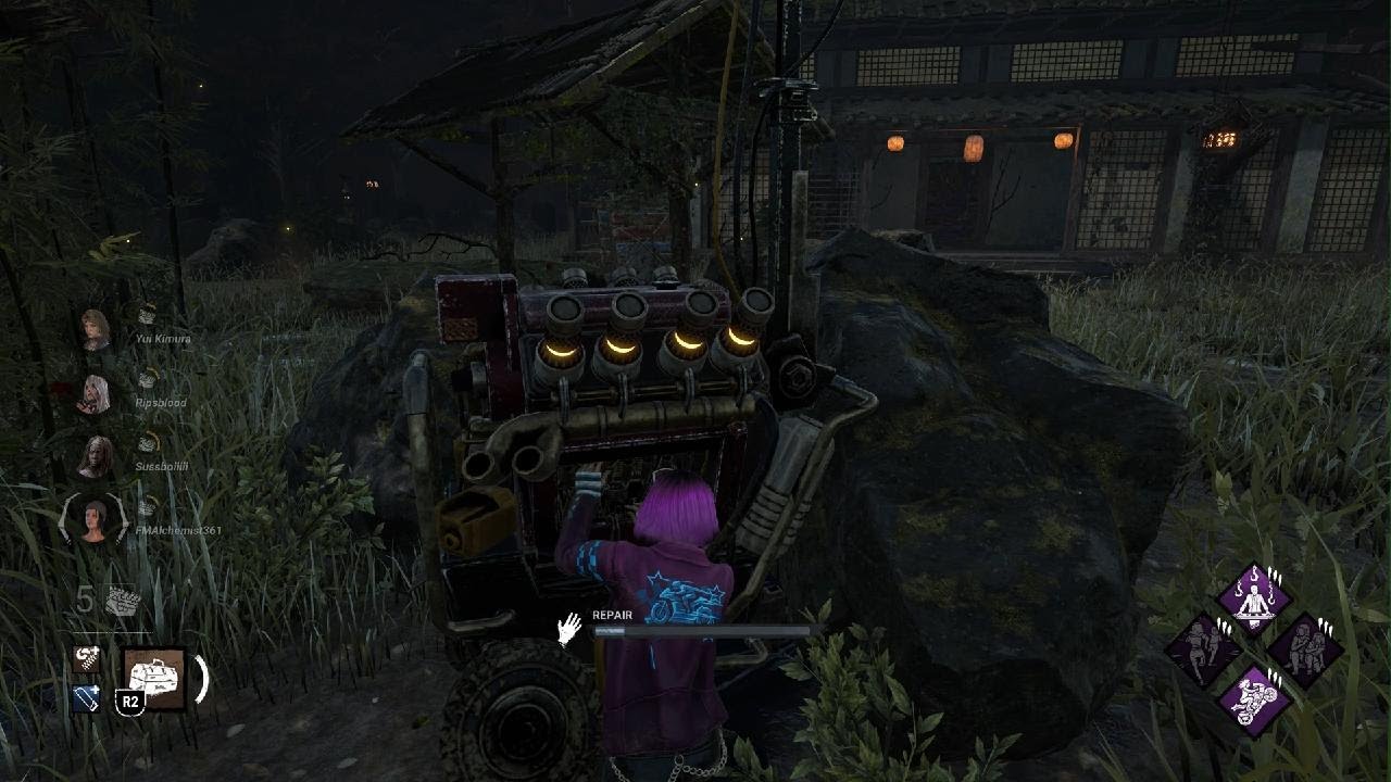 Survivor gameplay | Vs Ghoul | Dead by Daylight | No commentary