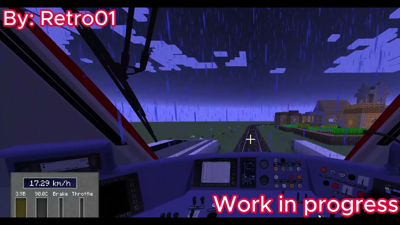 Minecraft Train project Track Version 2.0
