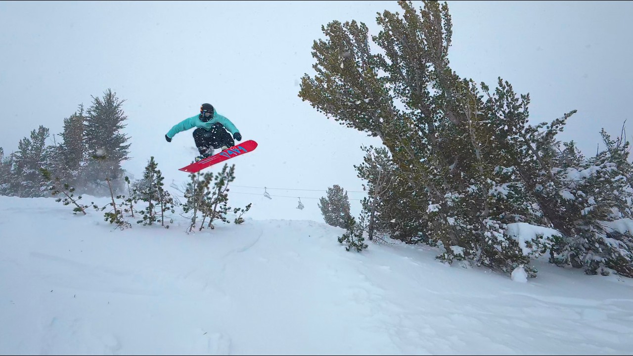8-10 Foot POWDER Storm at Mammoth Mountain!!