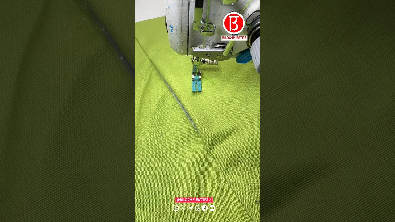 The easiest way to make side seam pockets in 30 seconds