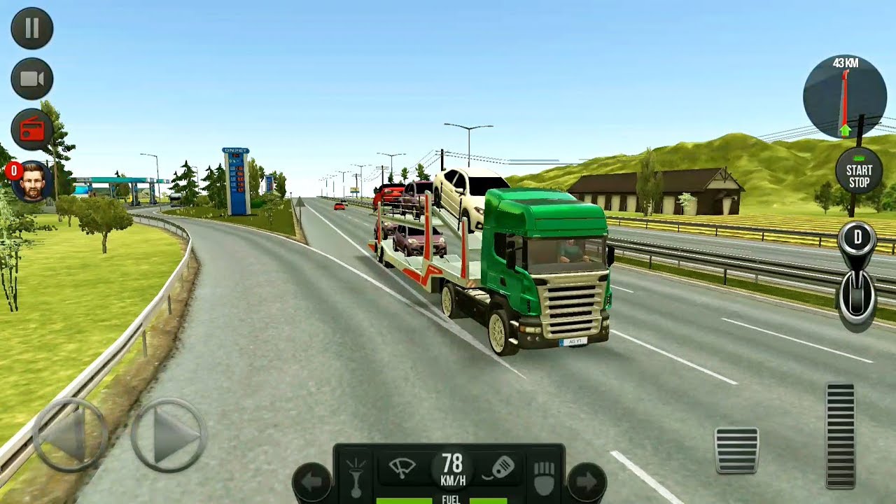 Truck Simulator 2018: Europe #2 - Cars Transporter Truck - Android Gameplay FHD