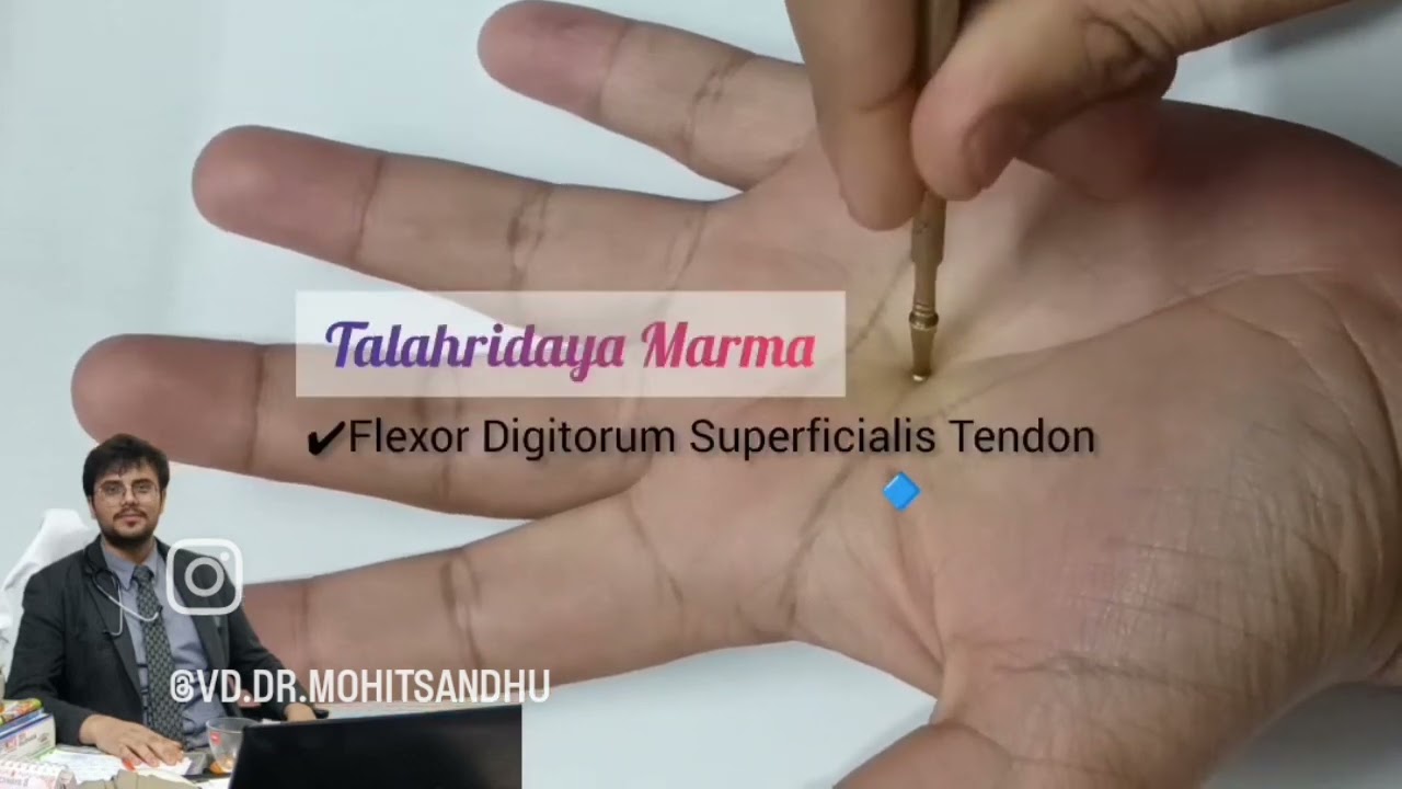 SOME IMPORTANT MARMA (ANATOMICAL POSITION AND STRUCTURES) ON THE HUMAN HAND. #ayurveda #anatomy