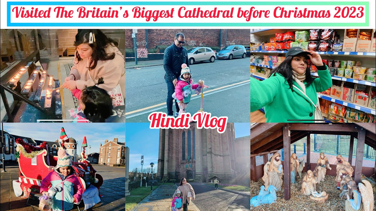 Visited The “Britain’s Biggest Cathedral before Christmas 2023 #cathedral #christmas2023 #xmass