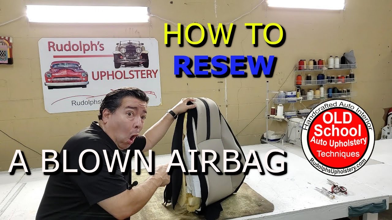 DIY Upholstery Repair: Fix Airbag Seats Like a Pro!