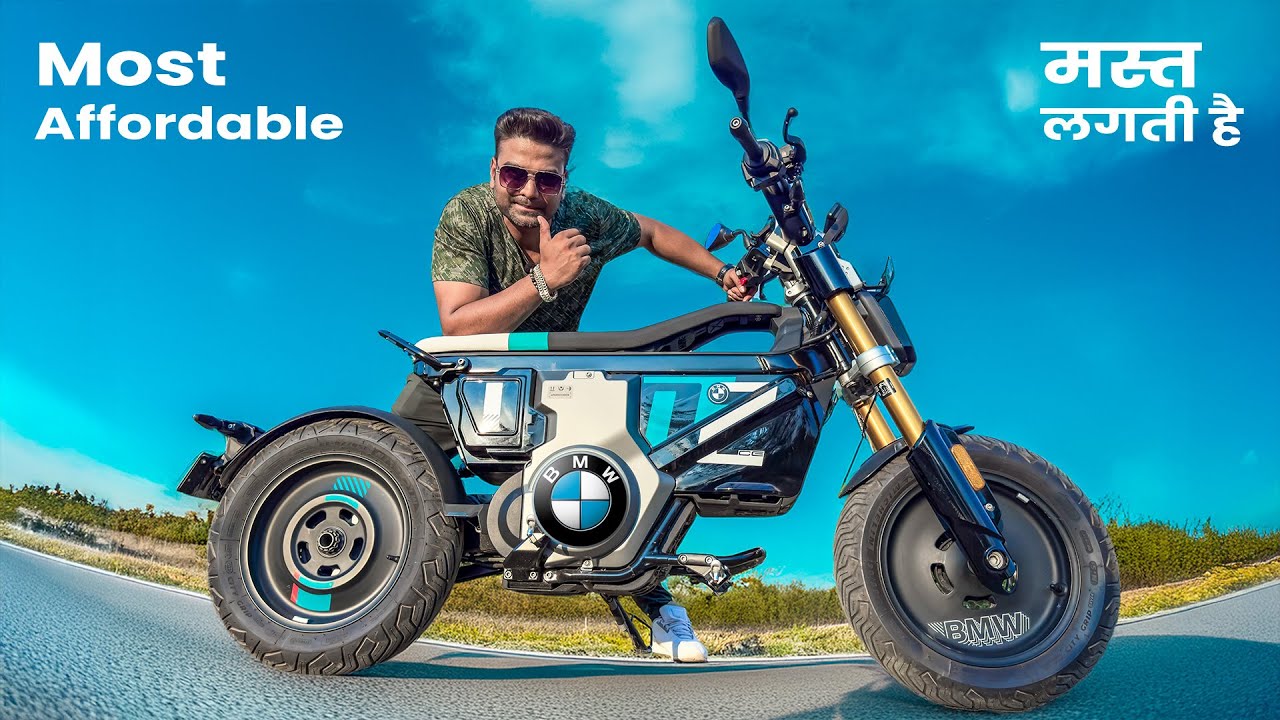 Stylish High Speed Electric Bike | BMW CE 02 Ride Review | King Indian