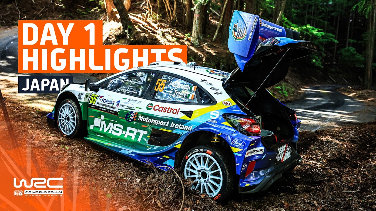 Day 1 Highlights & Reaction | WRC FORUM8 Rally Japan 2026