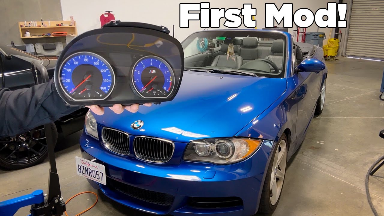 Here’s How I Customized My BMW Gauge Cluster!
