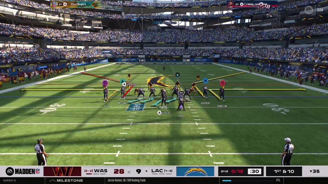 Commanders vs Chargers
