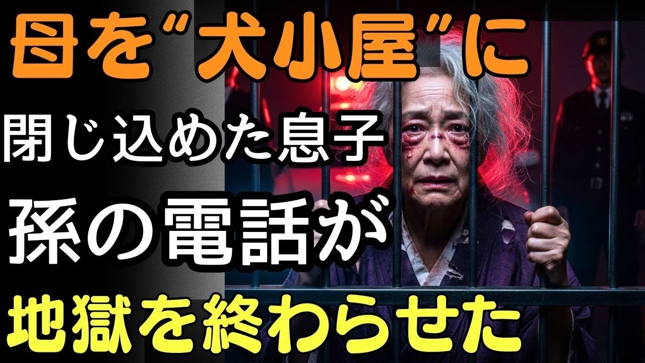 母を“犬小屋”に閉じ込めた息子――孫の一通の電話が地獄を終わらせた  人生の教訓