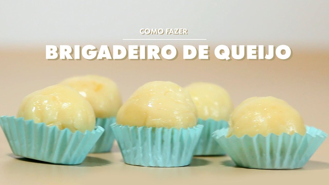 COMO FAZER BRIGADEIRO DE QUEIJO - o melhor brigadeiro do mundo