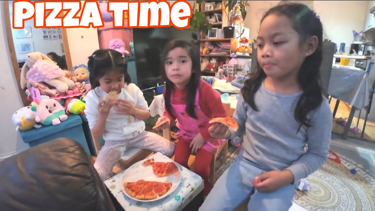 Время пиццы с Джуэл, Хлоей и Белль 🍕 | Семейное времяпрепровождение |