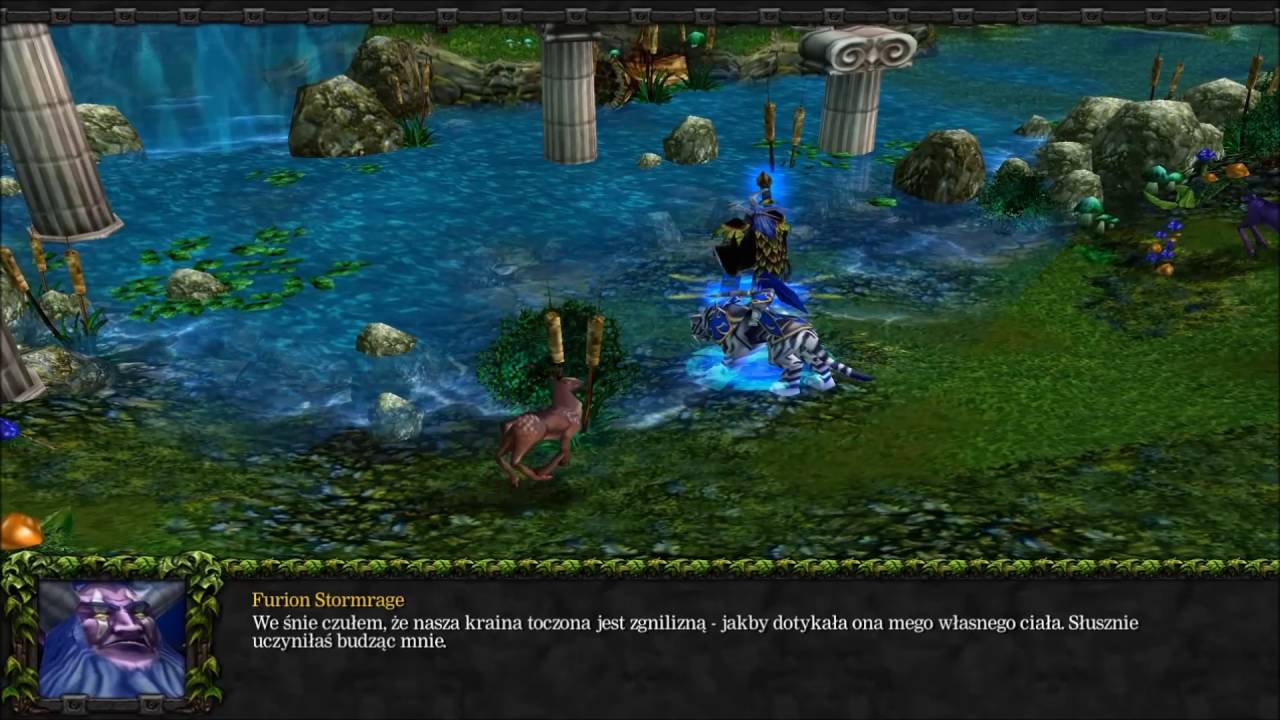 Warcraft III Reign of Chaos: Kampania nocnych elfów - wszystkie przerywniki