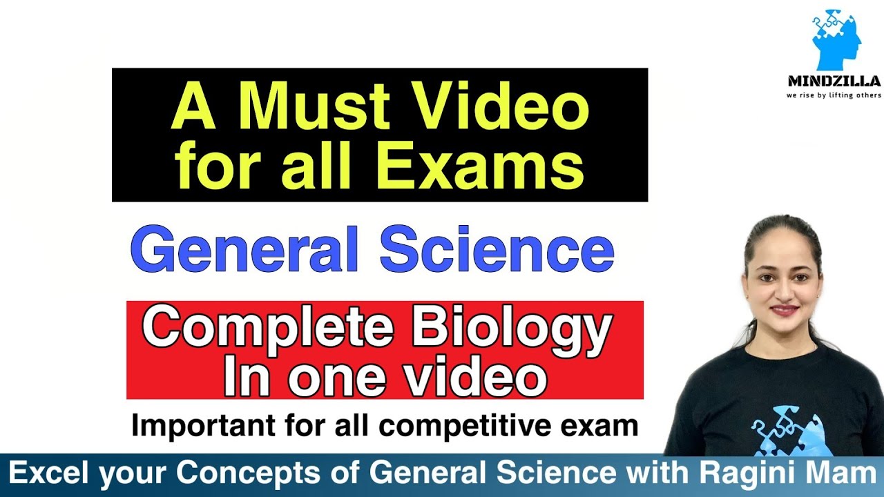 Complete Biology in one video | Important for all Competitive Exams | JKSSB Exams  2020 | Science
