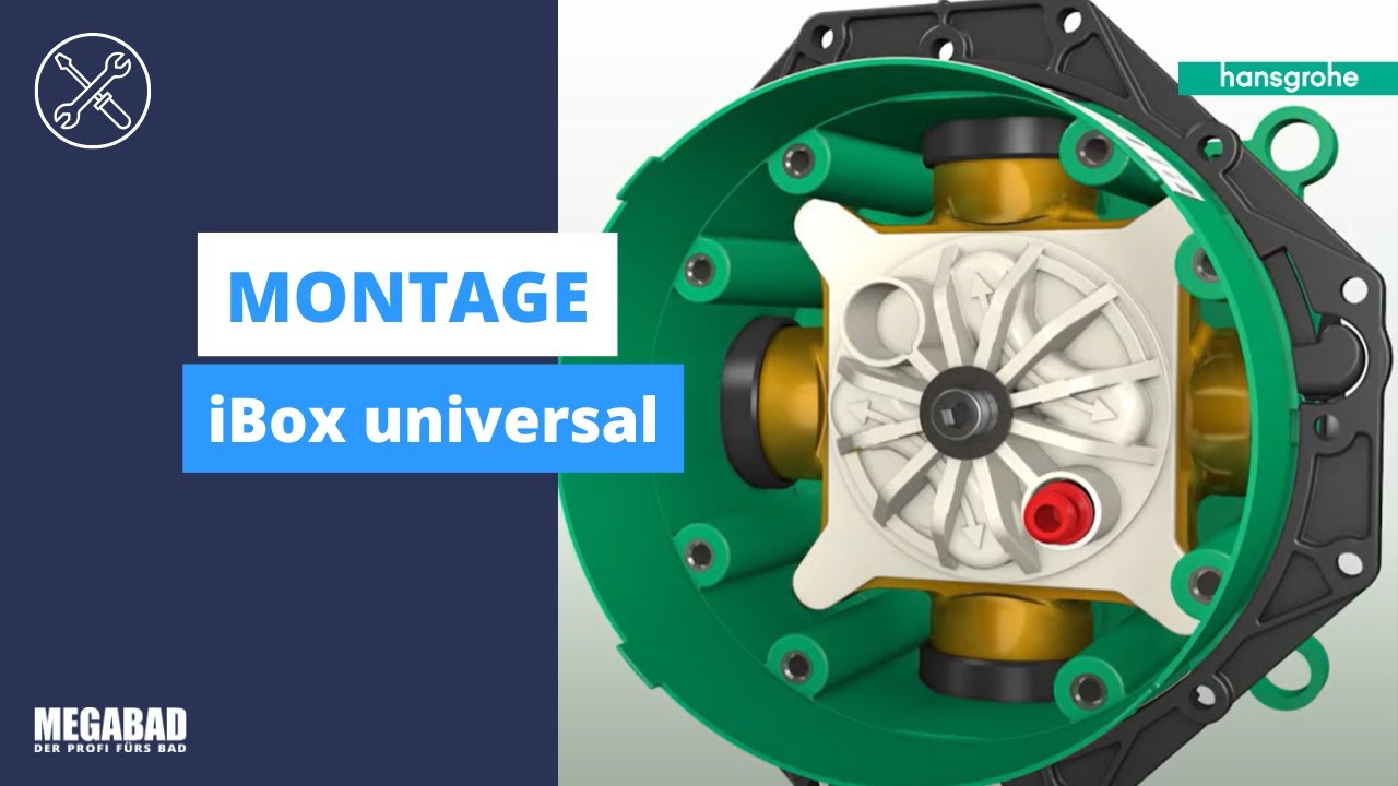 iBox universal | Montage | Hansgrohe