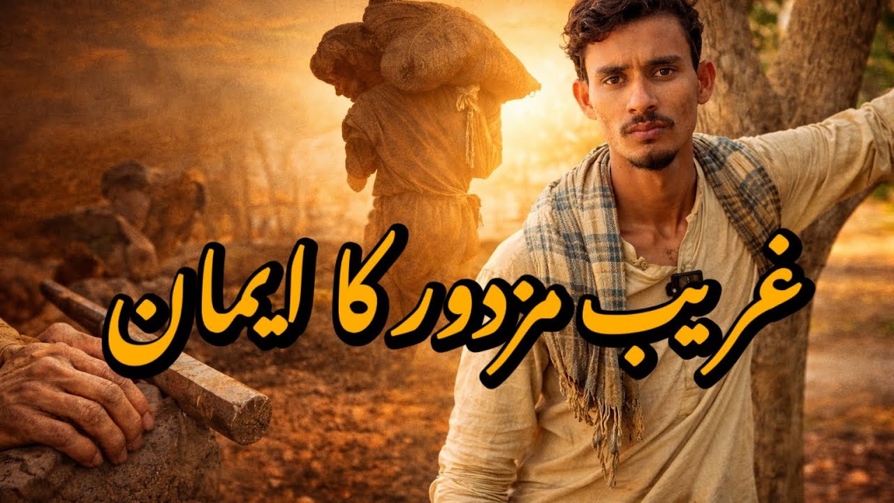 Most Emotional Video Of Ramdan | Gareb Mazdor Ka Iman #islamicemotionalstory #ikhlaqikahani #islamic