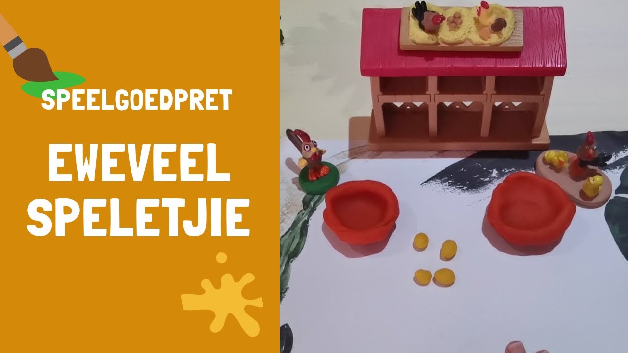Eweveel speletjie met klei - Graad R